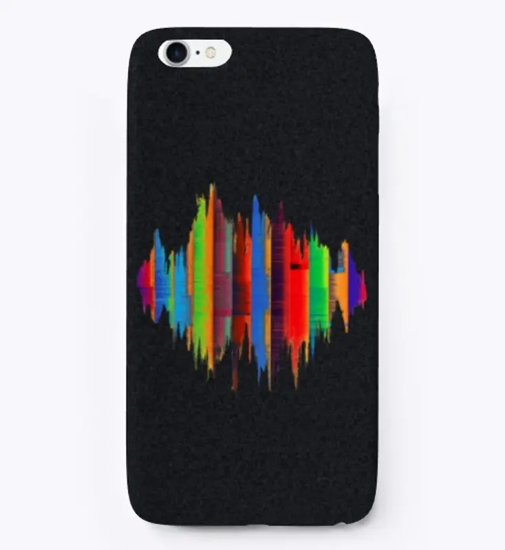 PITS Waveform iPhone Case