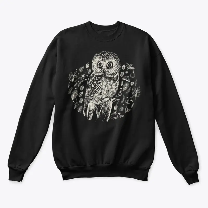 Vocal Few Christmas Owl Sweater